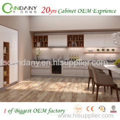 Candany Melamine kitchen cabinet Acrylic kitchen cabinet 20yrs cabinet OEM exprience