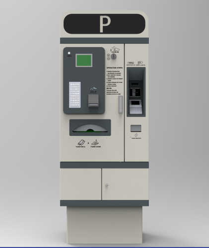 car parking automatic pay station