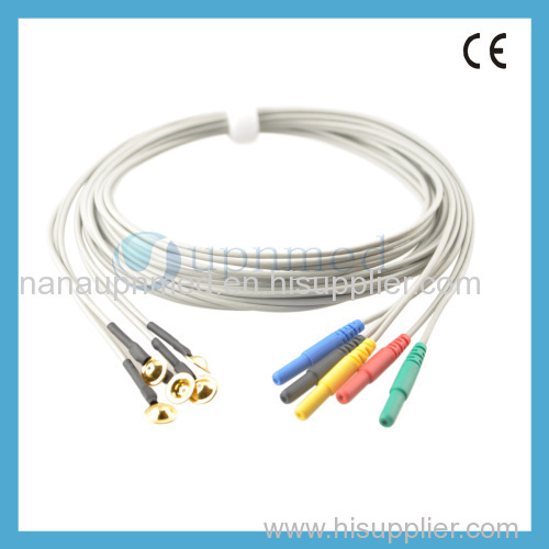 Cup electrode eeg cord U905-1B