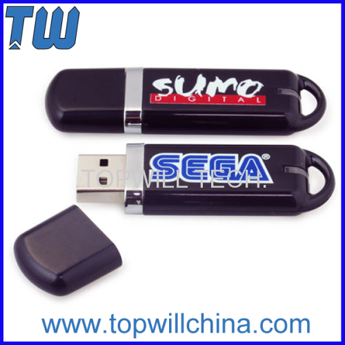 Plastic Usb Flash Drive 8GB Rubber Finished