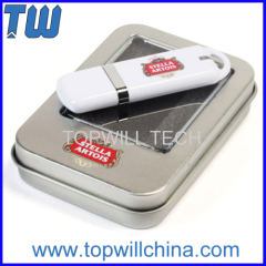 Plastic Usb Flash Drive 8GB Rubber Finished