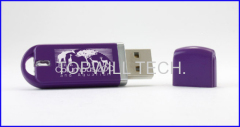 Plastic Usb Flash Drive 8GB Rubber Finished