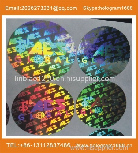 2D/3D hologram label