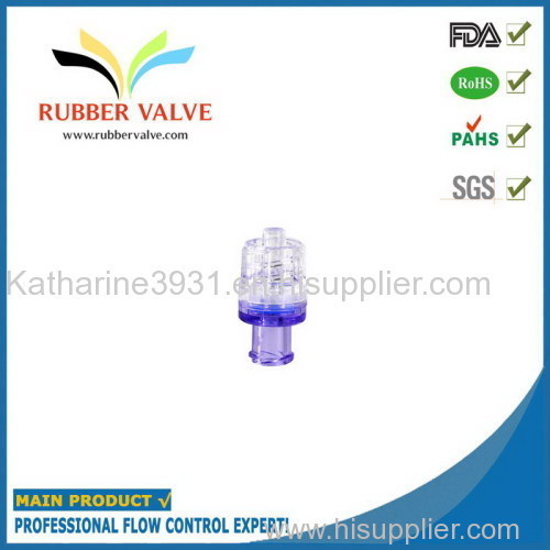 medical check valve plastic valve