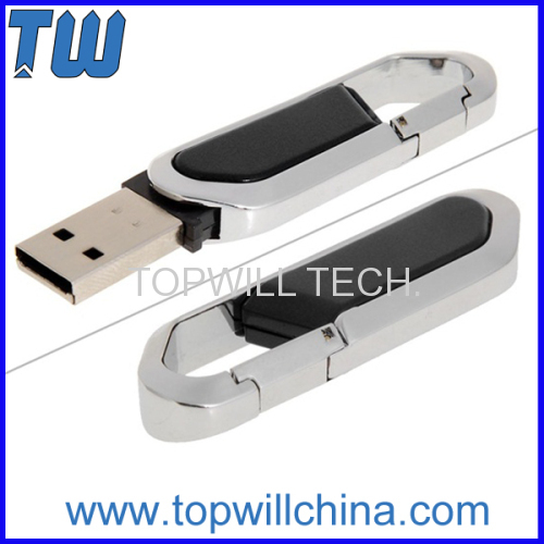 Carabiner 4GB Pen Drive Solid Design Buckle