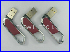 Carabiner 4GB Pen Drive Solid Design Buckle