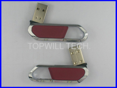 Carabiner 4GB Pen Drive Solid Design Buckle