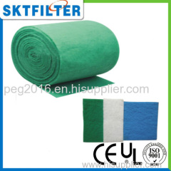 Coarse filter mat with addhesive treatment(hard type)