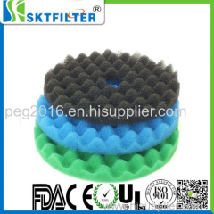 Multi color Sponge filter mesh