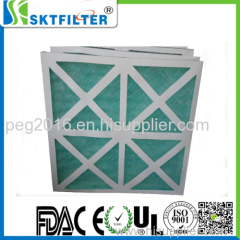 Pleated air pre filter