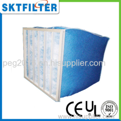 Synthetic fiber pocket pre-filter