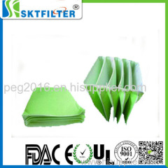 Synthetic fiber filter bag