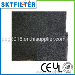 Activated carbon non-woven fabrics