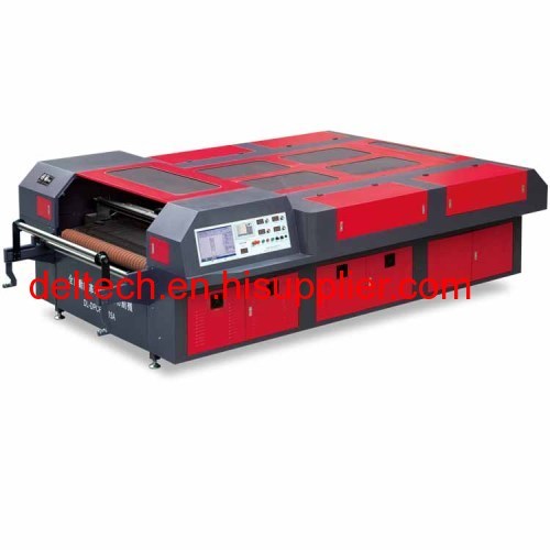 Automatic leather printing laser cutting machine
