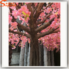 Artificial cherry wedding blossom treecenterpieces pink flowers tree for home garden