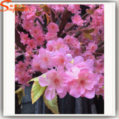 Artificial cherry wedding blossom treecenterpieces pink flowers tree for home garden