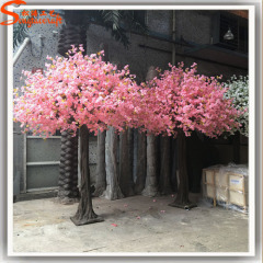 Artificial cherry wedding blossom treecenterpieces pink flowers tree for home garden