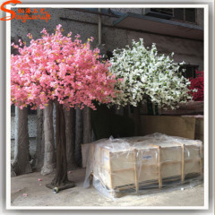 Artificial cherry wedding blossom treecenterpieces pink flowers tree for home garden