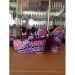 New style African Printed Fabric peep toe wedge heel shoes