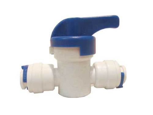 Manual shut off valve