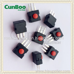 ON-ON-OFF Flashlight Button Switch/flashlight switch/mini plastic latching push button switch