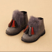 Children Ankle Boots With Tassels