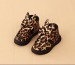 Leopard Print Kids Boots