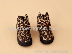 New Style Leopard Upper Children Boots