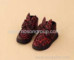 New Style Leopard Upper Children Boots