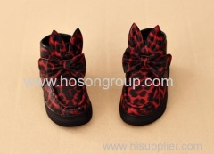 New Style Leopard Upper Children Boots