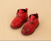 PU leather kids boots with tassels