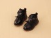 PU leather kids boots with tassels