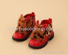 Comfortable Kids Boots With Zipper