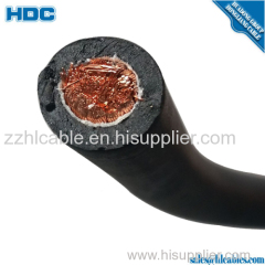 50/70/90mm2 Multi Stranded flexible Welding Cable Double Rubber Insulated for machines low voltage