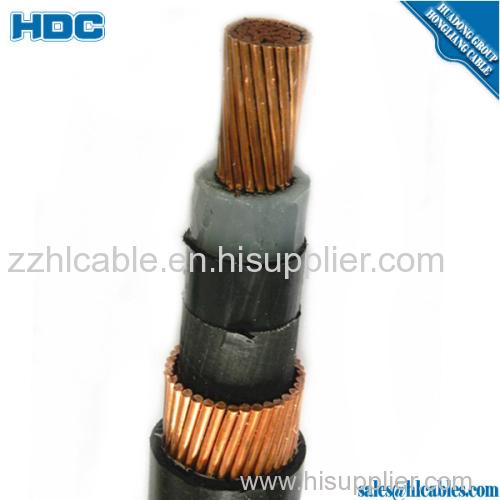 600V/1000V Aluminium Duplex Cable Aerial Service Concentric Power Cables