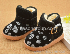 Boys and girls warm ankle boots