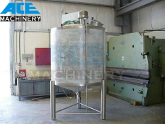 Shampoo Mixer And Homoginize Stainless steel electric heating liquid mixing tank with agitator