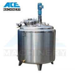 customized electric heating stainless steel liquid mixing tank with agitator/mixer