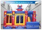 Funny Safety Childrens Inflatable Bouncy Castle With Slide Combo Customized