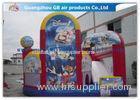 Colorful Slide Inflatable Bouncy Castle Inflatable Bouncers For Kids With Full Printing