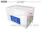 Large Capacity 30liter Table Top Ultrasonic Cleaner Desktop Type Heat Exchangers Clean