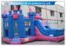 Lovely Indoor / Outdoor Princess Bounce House Inflatable With Slide For Little Kids