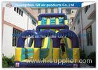 Outdoor Large Slip N Slide Water Slide / Children Double Water Slide Inflatable