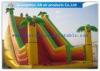 Rainbow Inflatable Water Slide Bounce House Water Slide Pool For Kids Funny Game