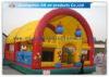 Donald Duck & Mickey Inflatable Amusement Park For Outdoor Child Games