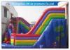 Attractive Cathetus Soft Inflatable Amusement Park / Inflatable Bouncer Slide Equipment