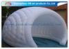 Exhibition / Party Nylon Healthy Economic Inflatable Air Tent White Moon Tent