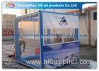 OEM Inflatable Transparent Tent With Removable Walls & Roof for Temporary Storage Shed