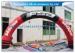Colorful Half Round Inflatable Sport Arch With High Tensile Strength