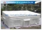 Anti - UV Large Inflatable Cube Marquee White Advertising Inflatable Tent